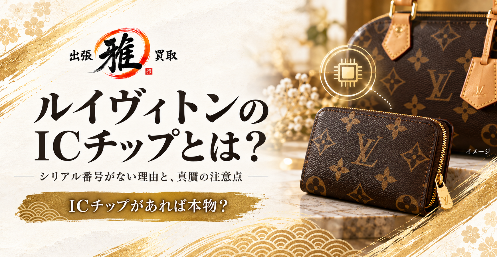 ルイヴィトンのICチップとは？シリアル番号が見つからない理由と、買取前に知っておきたいこと